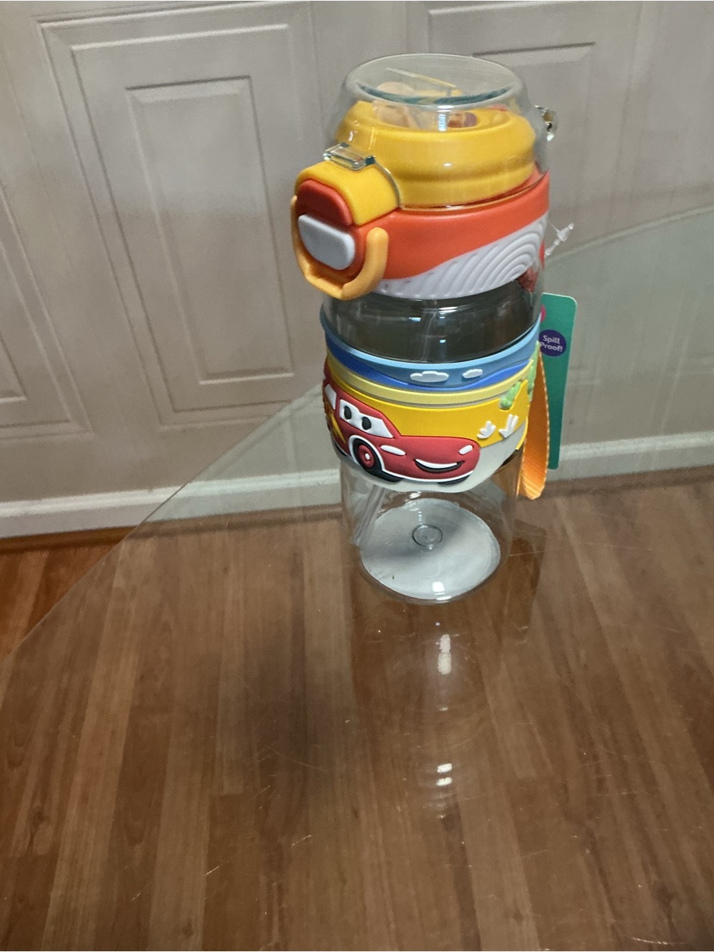 Disney 2 in 1 Lid Cup-Cars McQueen-Grow With Me-Baby/Toddler/Kids:Spout to Straw